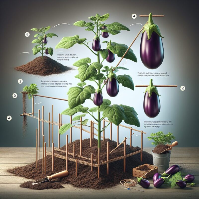How To Support Eggplant Plant
