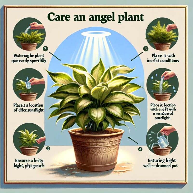 How To Take Care Of An Angel Plant
