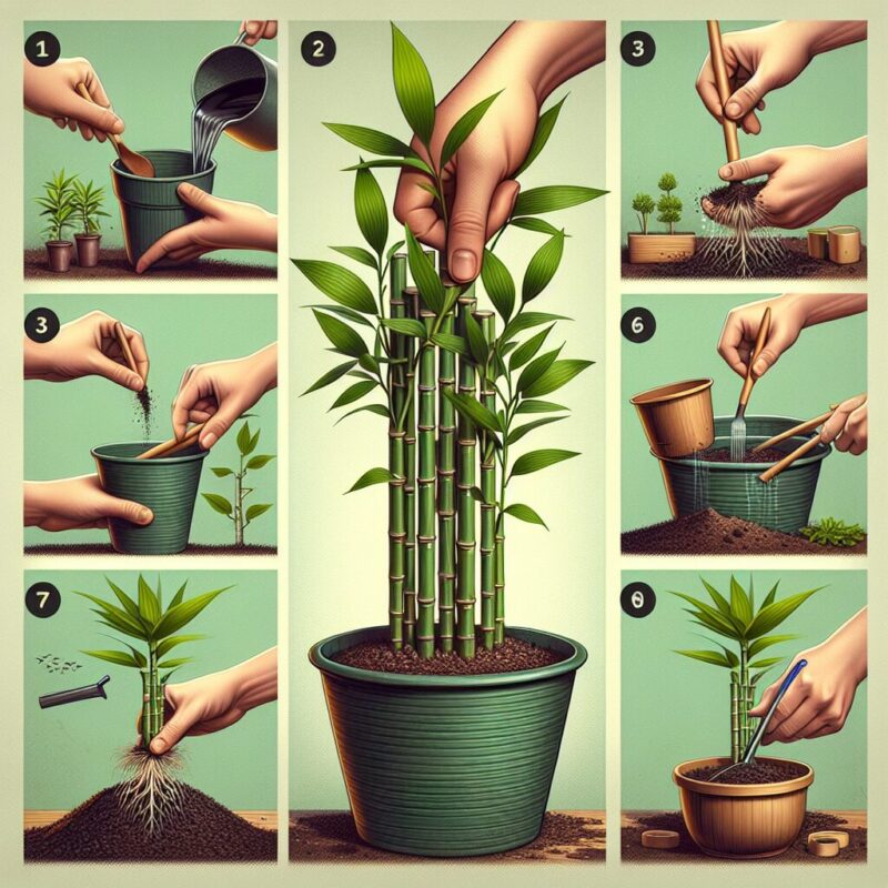 How To Transfer A Bamboo Plant
