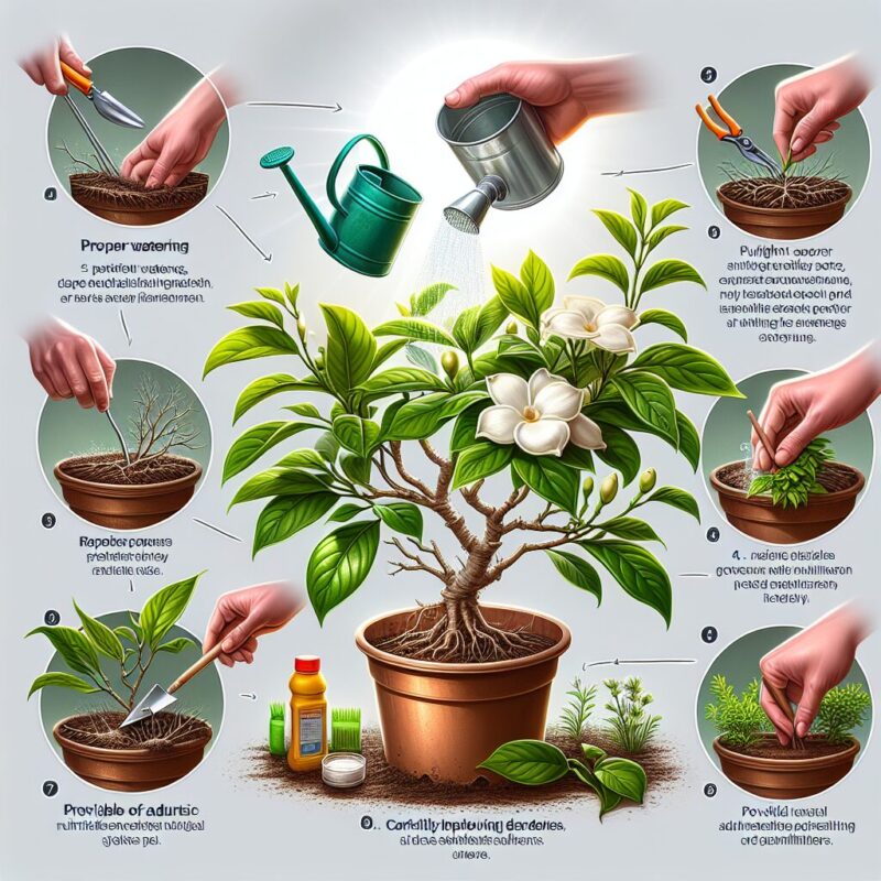 How To Treat A Dying Gardenia Plant