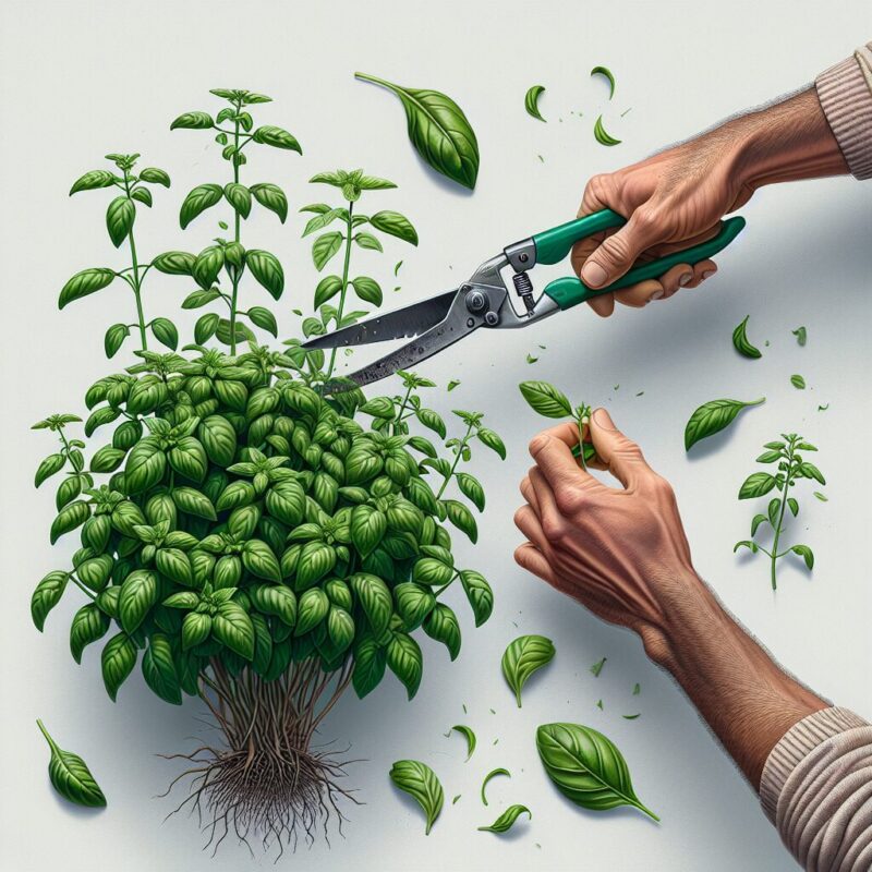 How To Trim A Basil Plant Without Killing It