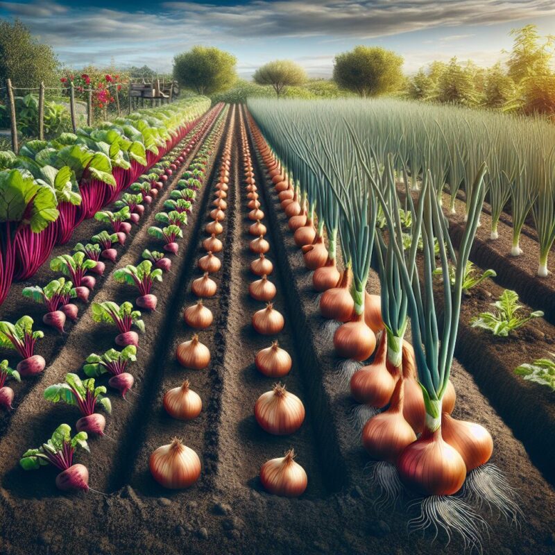 What Can You Plant Onions Next To
