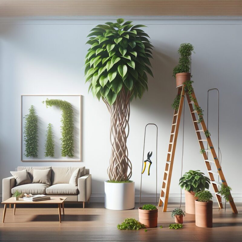 What To Do When Your Plant Gets Too Tall