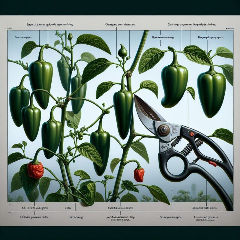 When To Cut Jalapenos From Plant