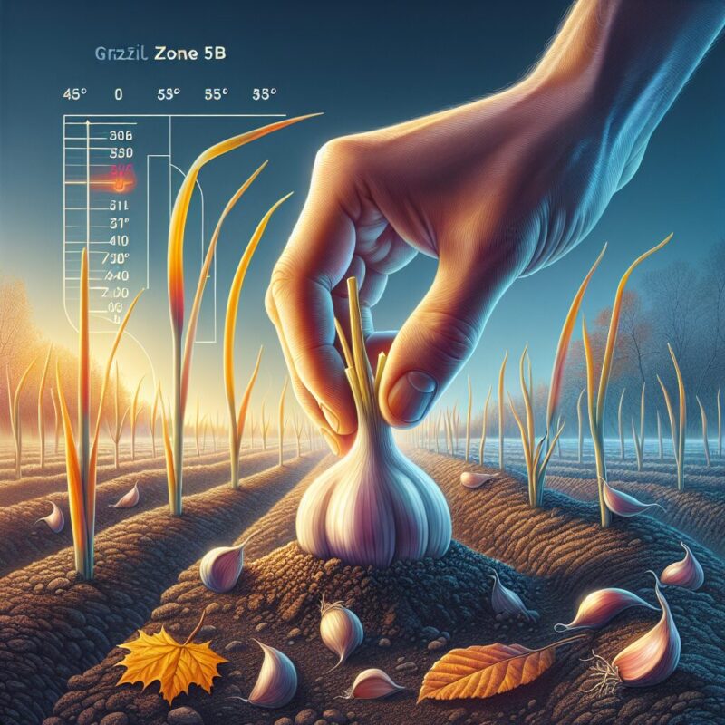 When To Plant Garlic In Zone 5b