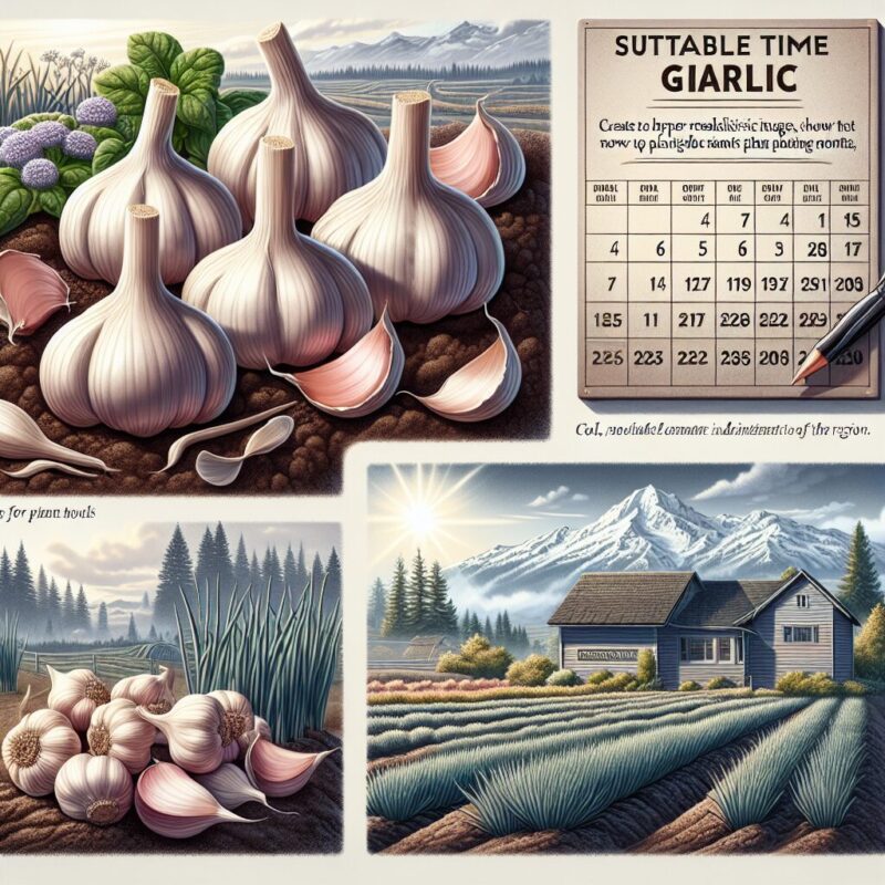 When To Plant Garlic Pnw