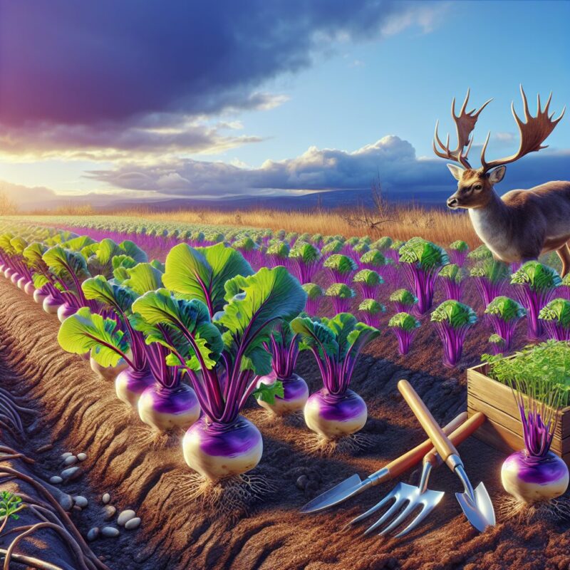 When To Plant Purple Top Turnips For Deer