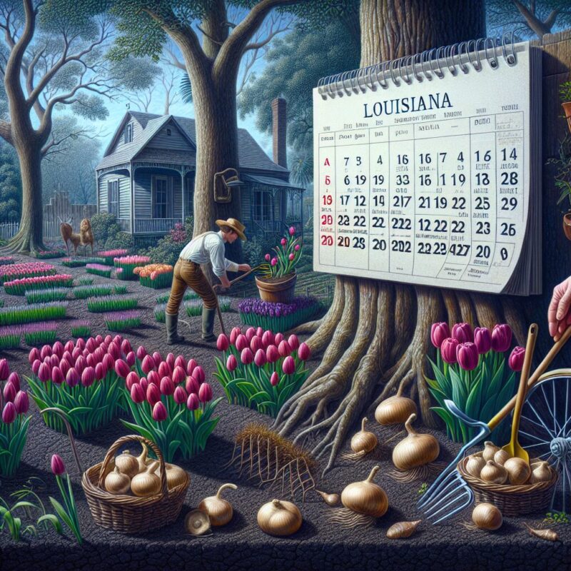 When To Plant Tulips In Louisiana