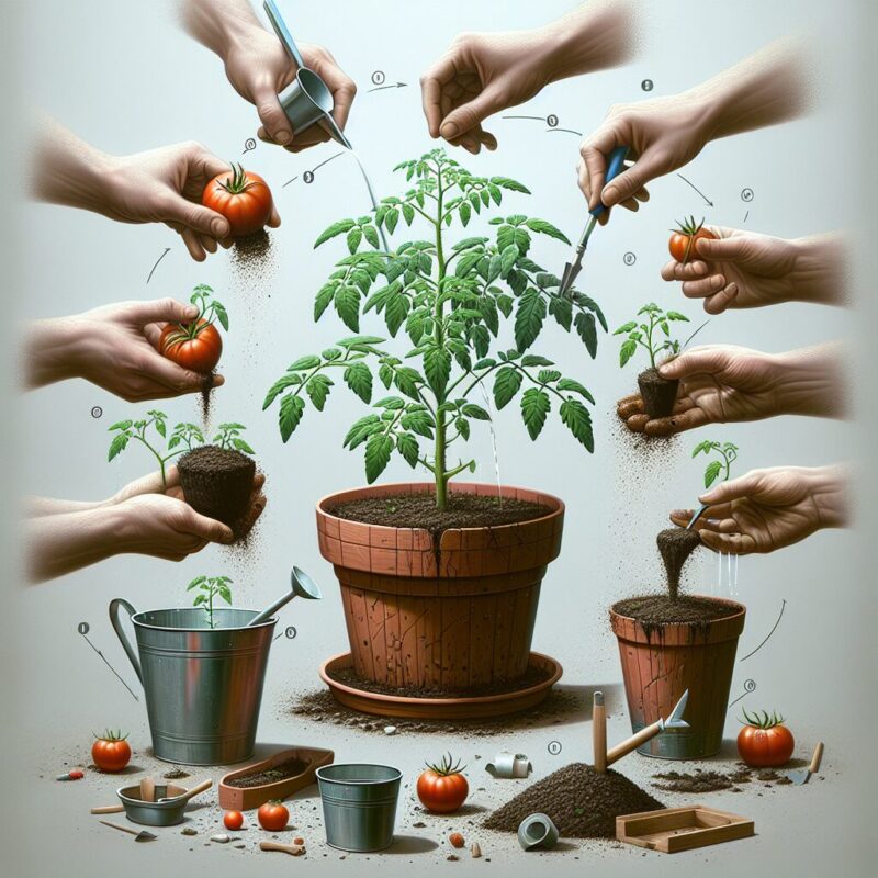 When To Repot Tomato Plants