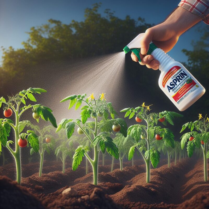When To Spray Aspirin On Tomato Plants
