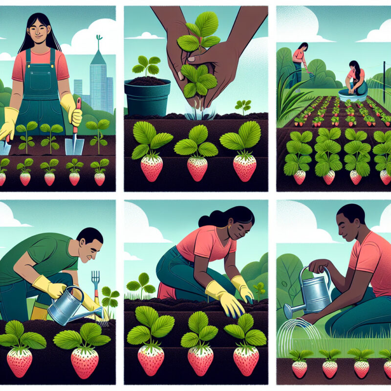 How To Plant Strawberry Patch