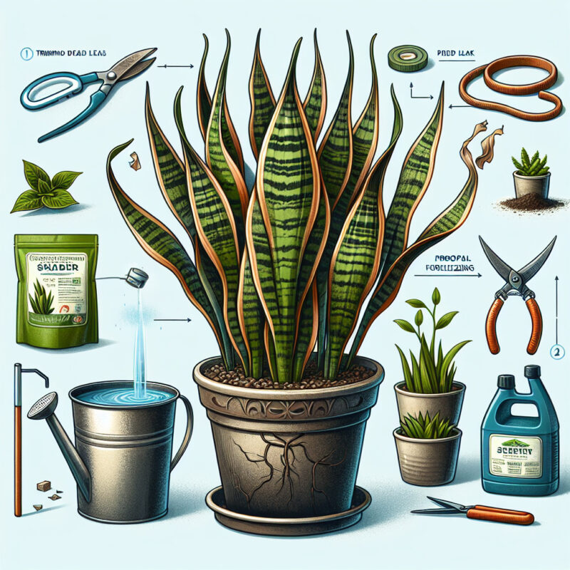 How To Bring A Snake Plant Back To Life