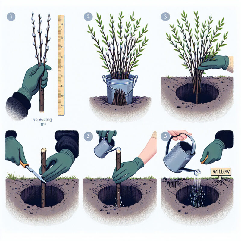 How To Plant Willow Cuttings