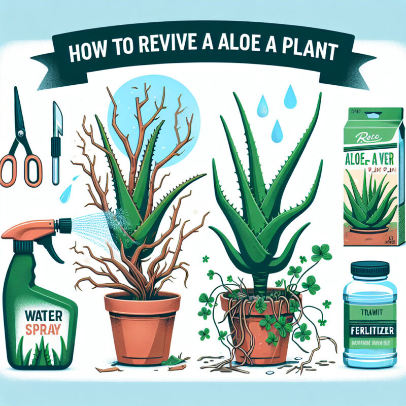 How To Revive A Aloe Vera Plant