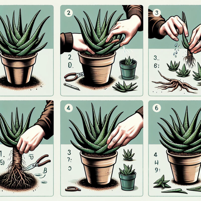 How To Separate An Aloe Plant