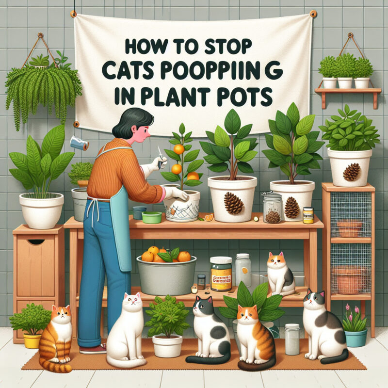 How To Stop Cats Pooping In Plant Pots