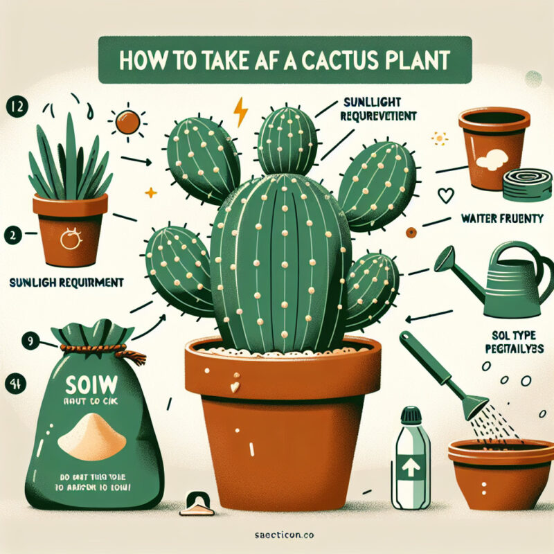 How To Take Care Of Cactus Plant