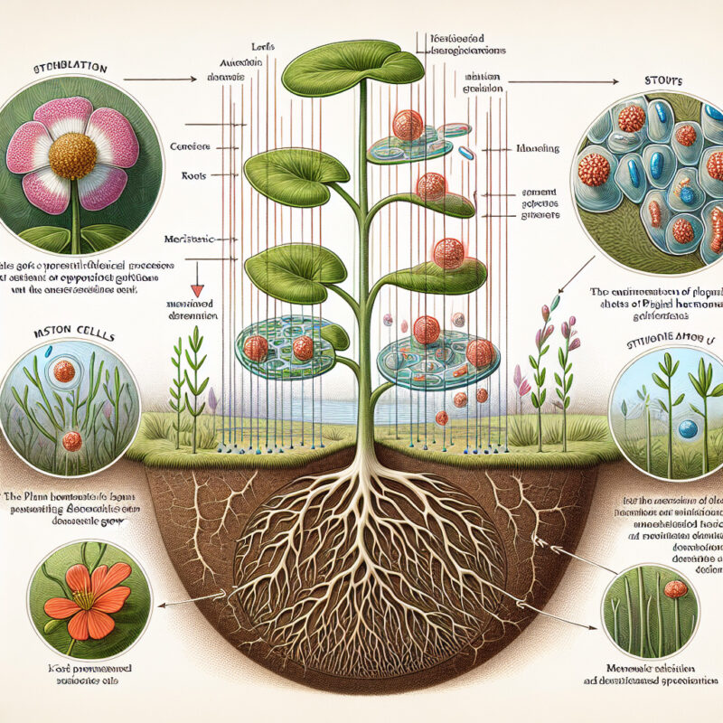 What Causes Differential Growth In Stem Plant Cells