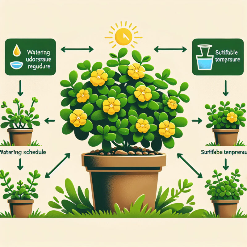 How To Take Care Of Purslane Plant