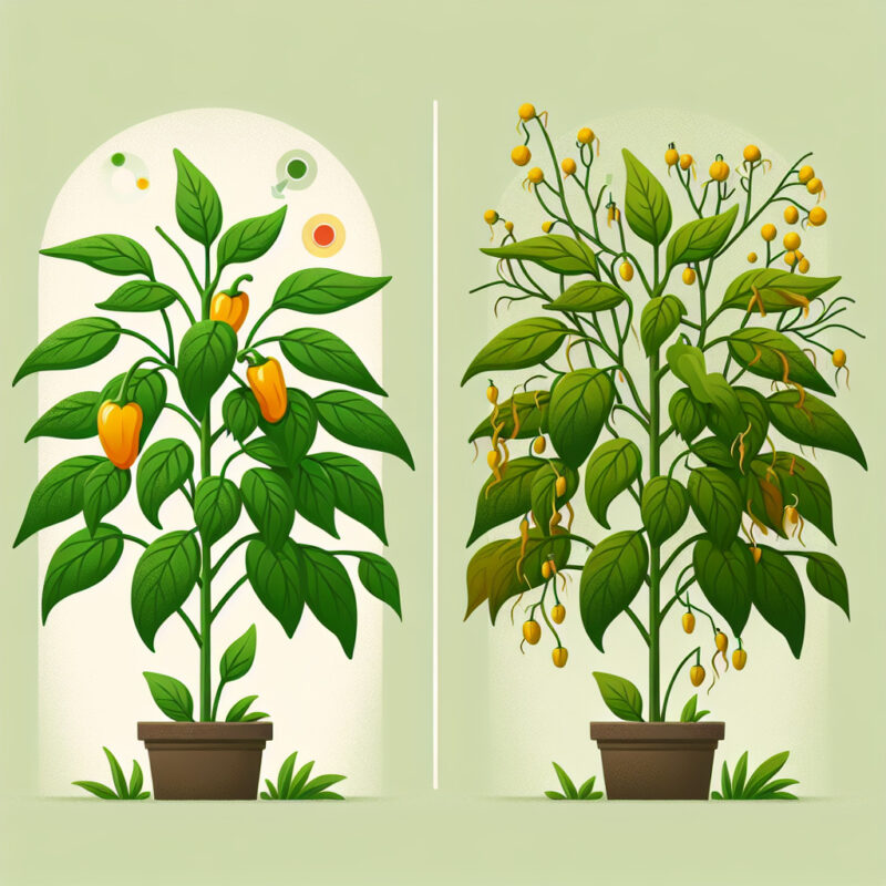 What Causes Pepper Plants To Turn Yellow