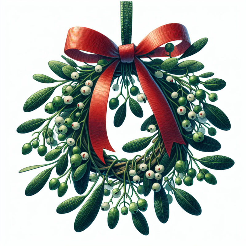 What Christmas Decoration Is Made From A Parasitic Plant