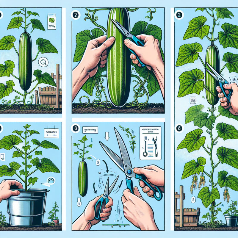 How To Trim Cucumber Plant