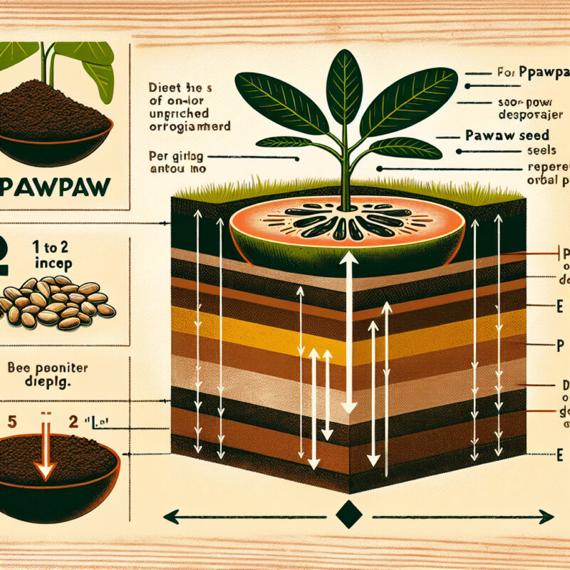 How Deep To Plant Pawpaw Seeds