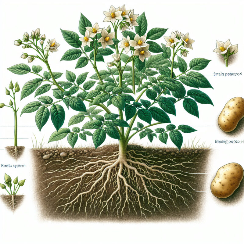 What Does Potato Plants Look Like
