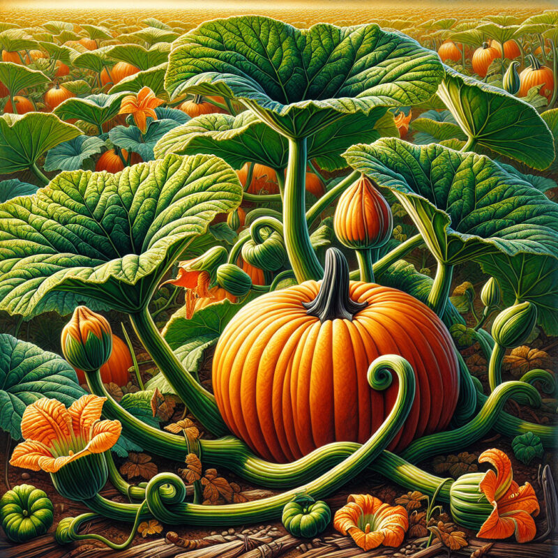 What Does Pumpkin Plants Look Like