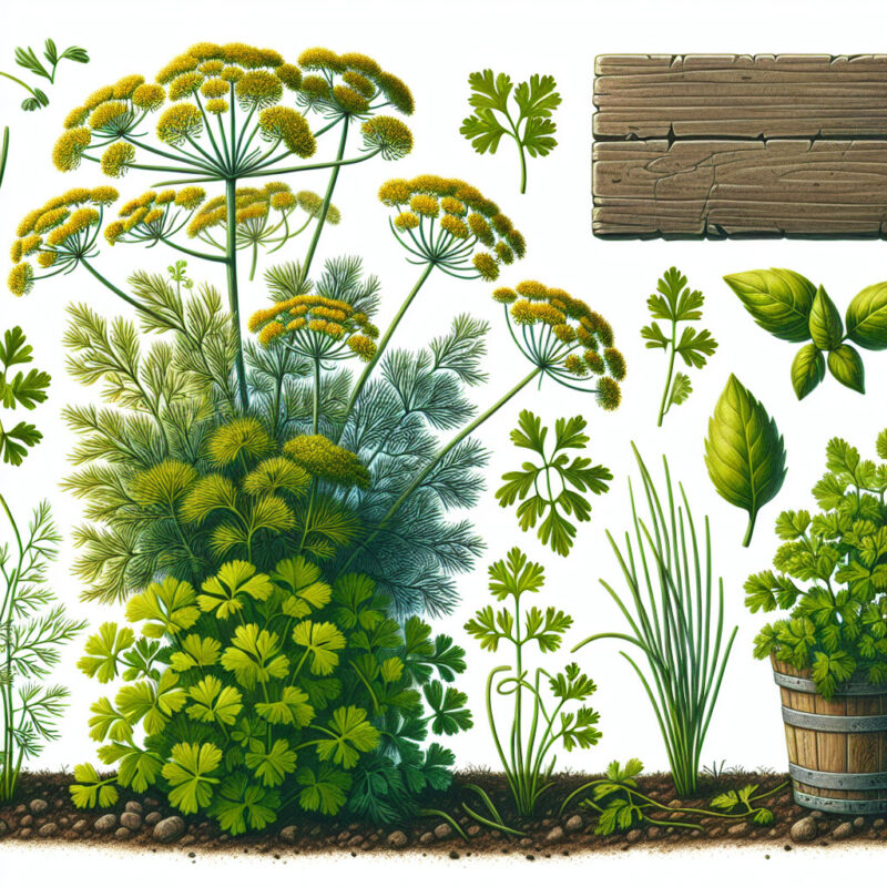 What Herbs To Plant With Dill