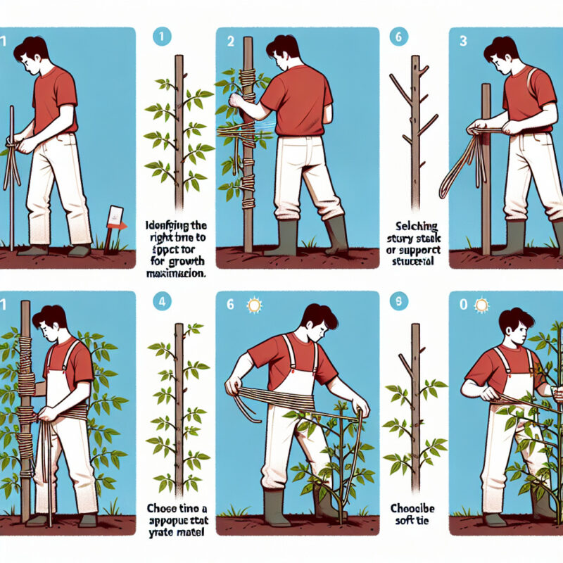 What Is The Best Way To Tie Up Tomato Plants