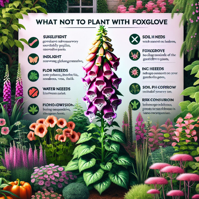 What Not To Plant With Foxglove