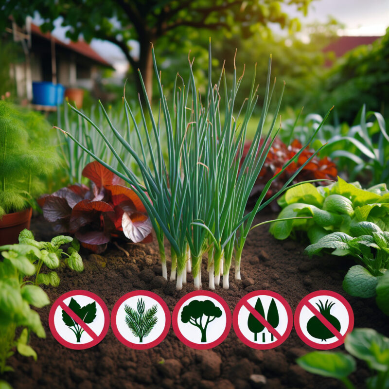 What Not To Plant With Green Onions