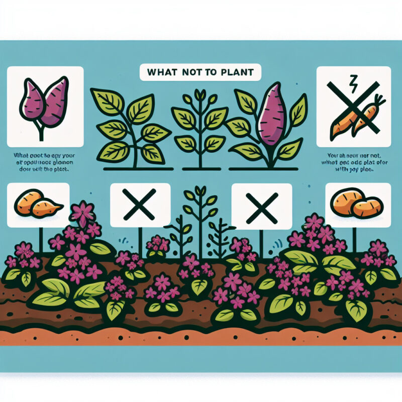 What Not To Plant With Sweet Potatoes