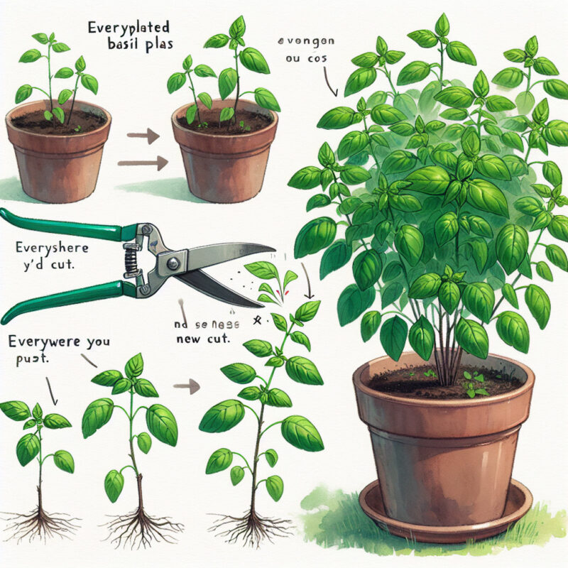 How To Make Basil Plant Bushy