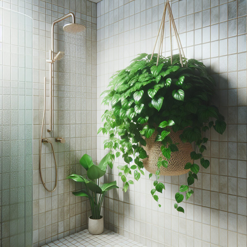What Plant To Hang In Shower