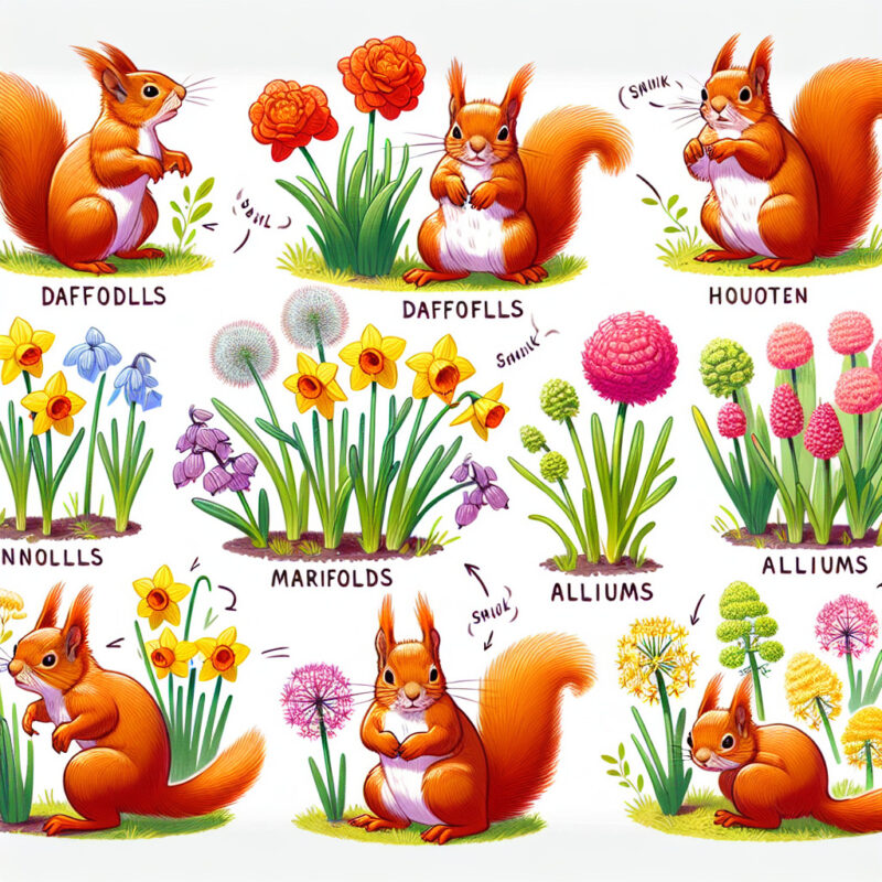 What Plants Do Squirrels Not Like