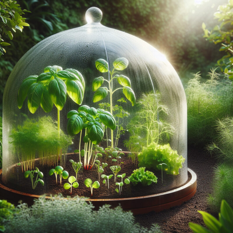 What Plants Do Well Under A Cloche