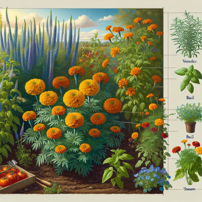 What Plants Go Well With Marigolds