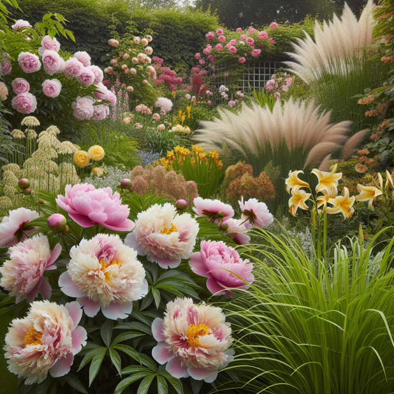 What Plants Grow Well With Peonies