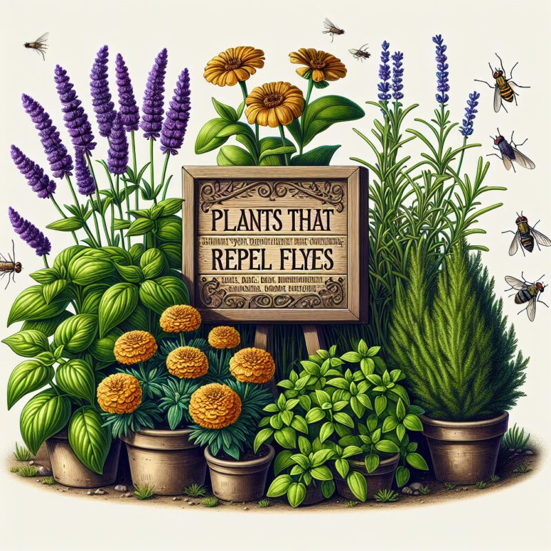 What Plants Help Keep Flies Away