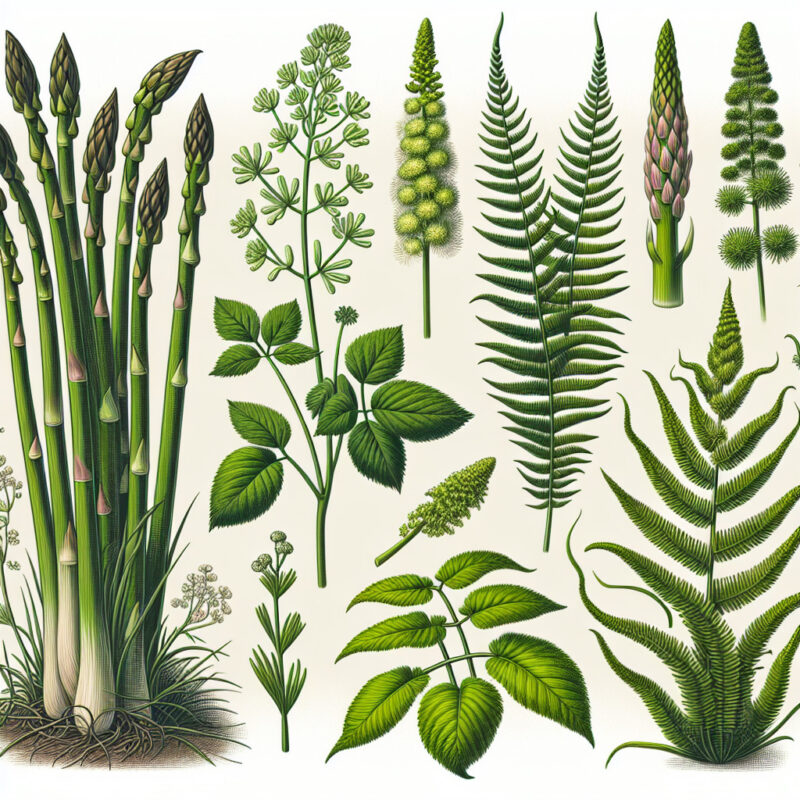 What Plants Look Like Asparagus