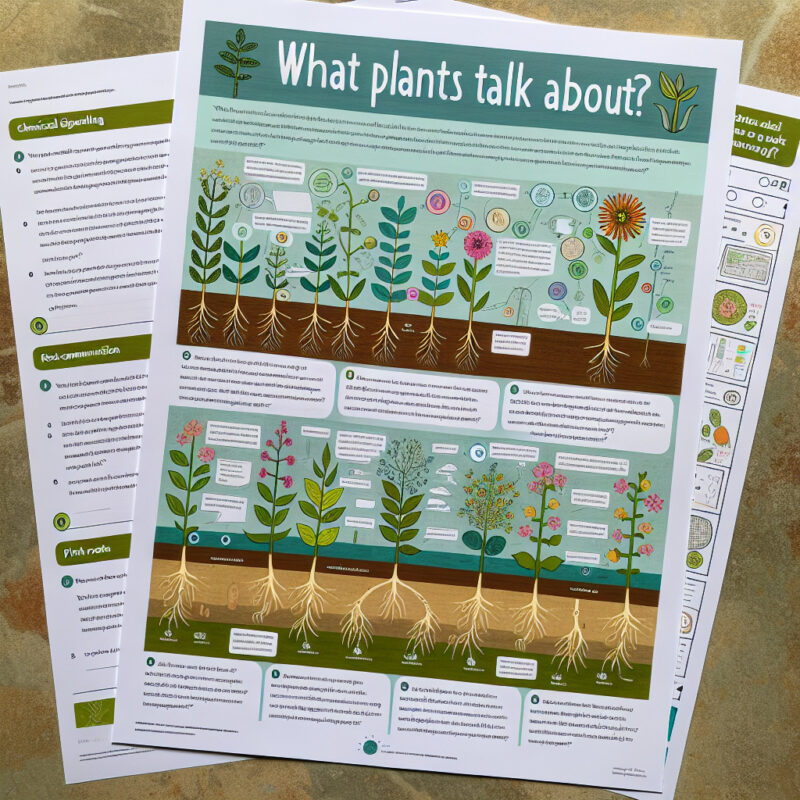 What Plants Talk About Worksheet