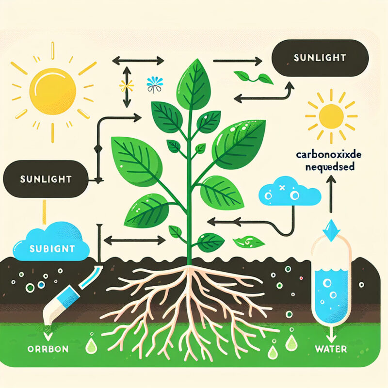 What Raw Materials Does A Plant Need For Photosynthesis