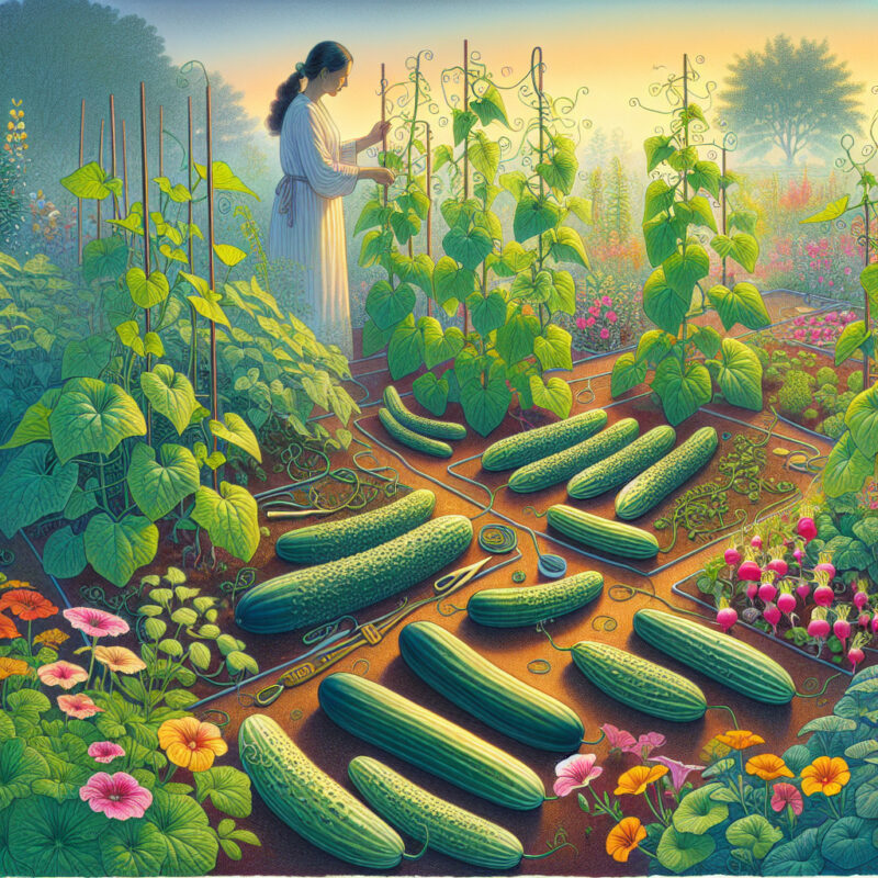 What Should You Plant With Cucumbers