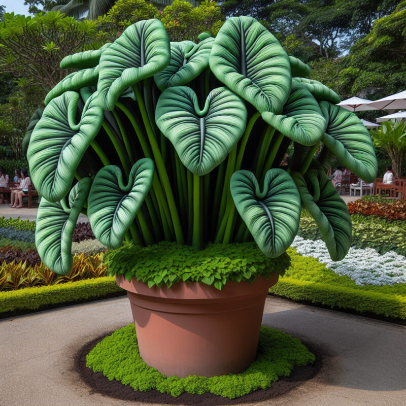 What Size Planter For Elephant Ears