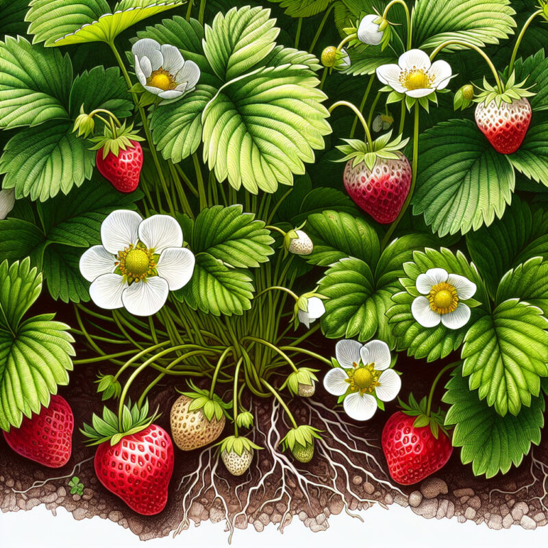 What Strawberry Plants Look Like