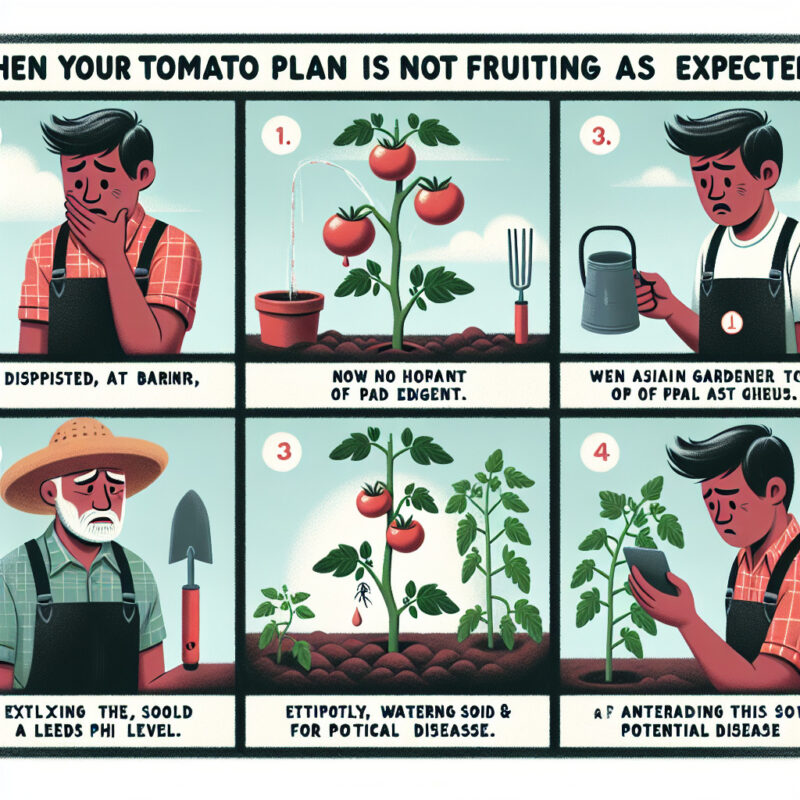 What To Do If Your Tomato Plant Is Not Producing
