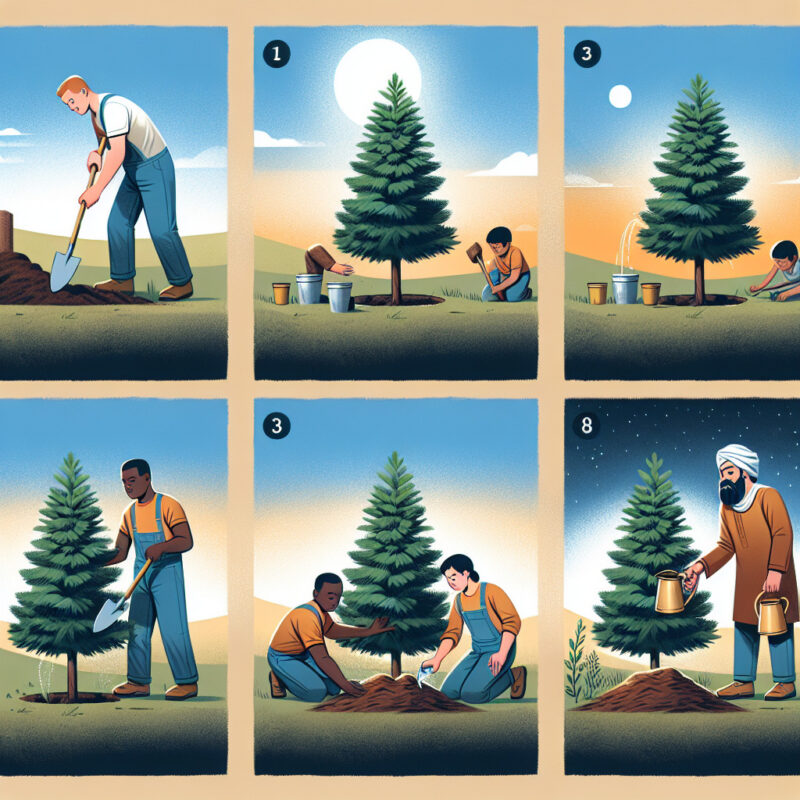 How To Plant An Evergreen Tree