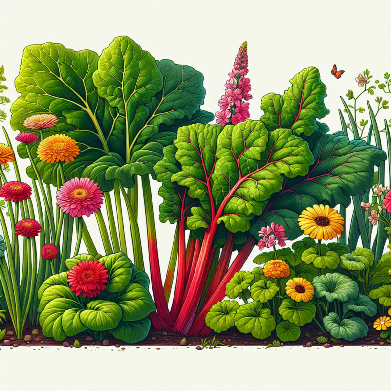 What To Plant With Rhubarb